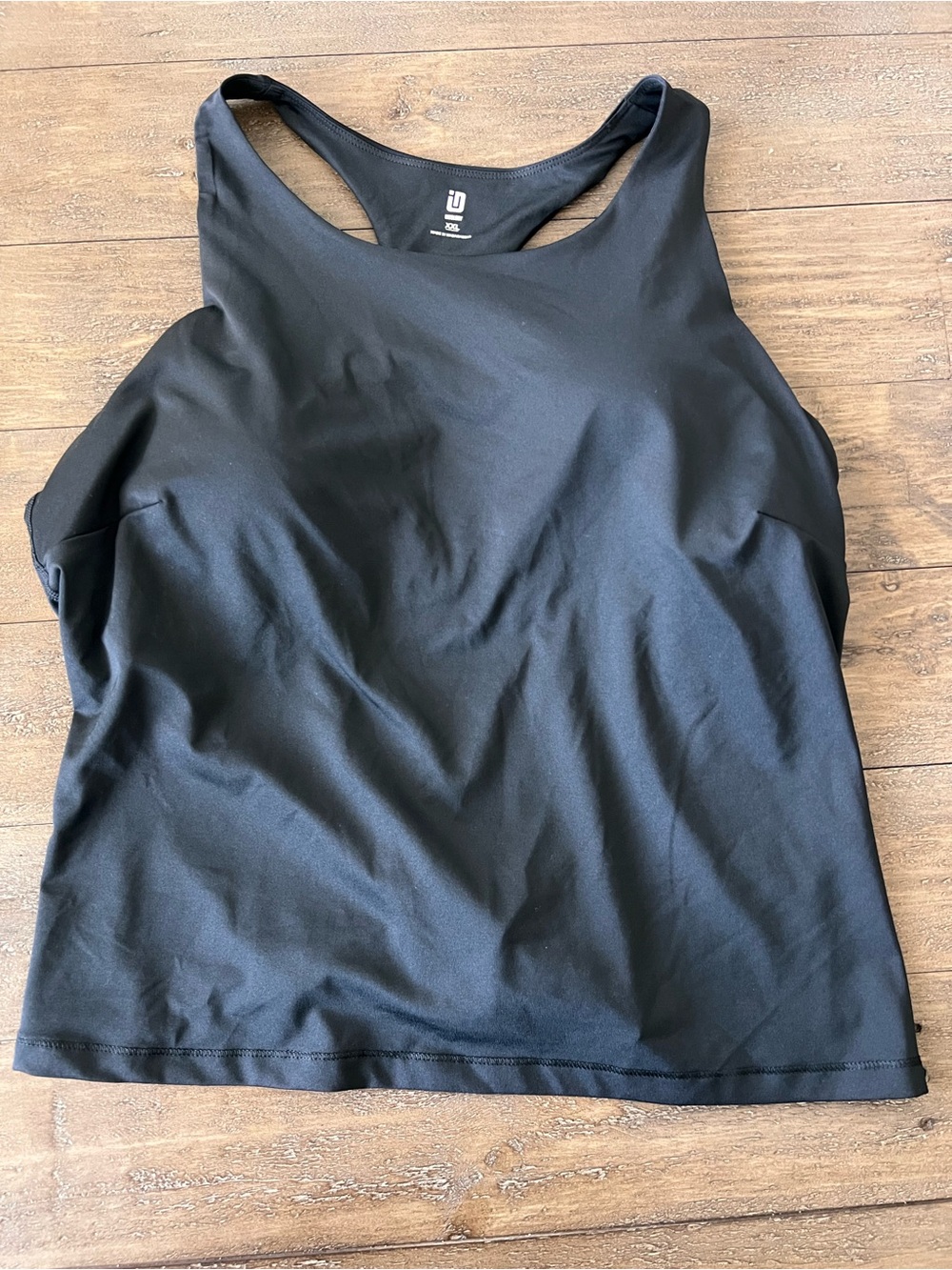Ideology XXL Black Racerback Tank Top